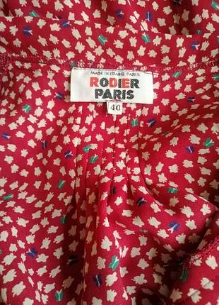 Rodier paris вінтажне плаття в принт.