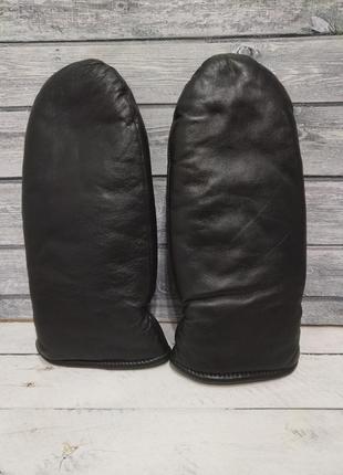 Mutka финские кожаные варежки, 11р.