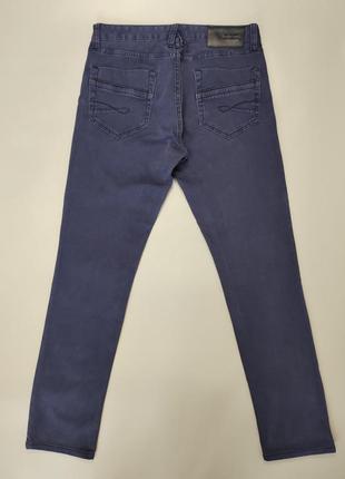 Мужские стильные зауженные брюки джинсы slim fit rcr, р.s/m6 фото