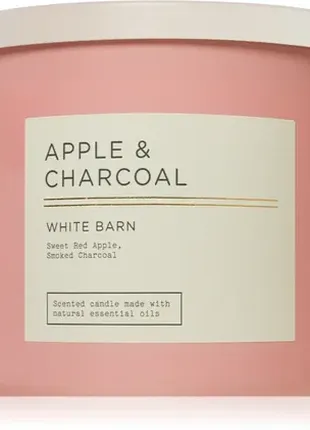 Свеча bath and body works apple and charcoal2 фото