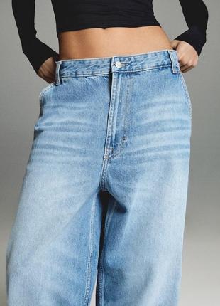 Bershka super baggy джинси джинсы 32 34 36 426 фото