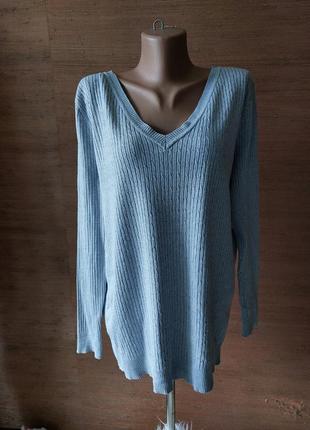 🩷🌟💜 стильний голубий пуловер коси3 фото
