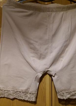Трусы панталоны рейтузы женские 50 - 52 размер бежевые8 фото