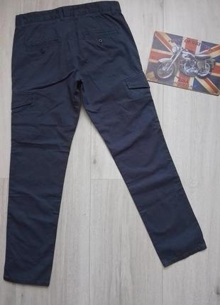 Мужские брюки карго с карманами р. 33/32 slim4 фото