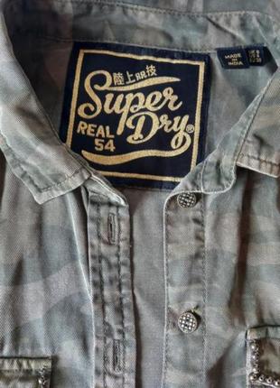 Superdry рубашка лиоцелл5 фото