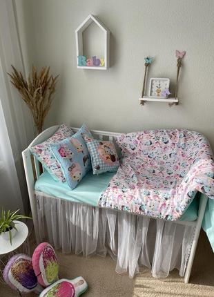 Детский комплект постельного белья на кровать 120*603 фото