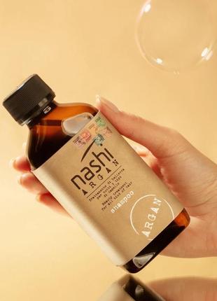 Шампунь для всех типов волос nashi argan