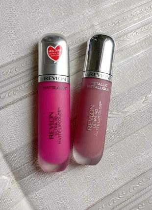 Стойкая жидкая матовая помада фирмы revlon