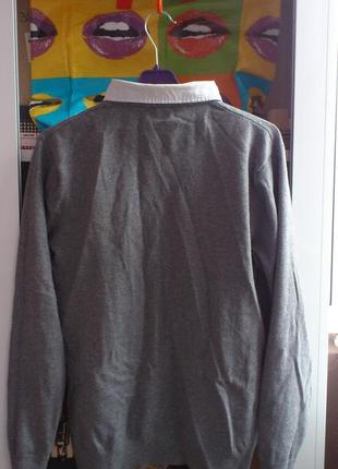 Свитер мужской с имитацией рубашки-обманки george свитшот пуловер лонгслив джемпер р.s🇨🇳2 фото