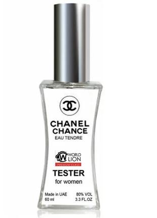 Chanel chance eau tendre тестер premium class женский 60 мл