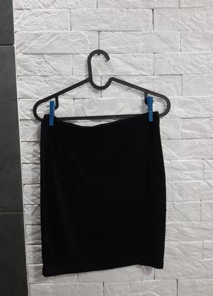 Короткая юбочка h&amp;m в рубчик