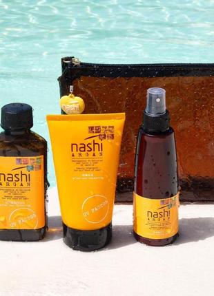 Набір для волосся nashi argan loves beach1 фото