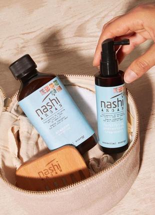 Энергетический шампунь nashi argan essential energy shampoo 200 мл, 500 мл