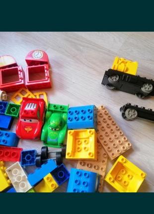 Конструктор для деток lego duplo+другой конструктор2 фото