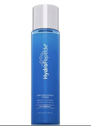 Hydropeptide pre-treatment toner , is clinical