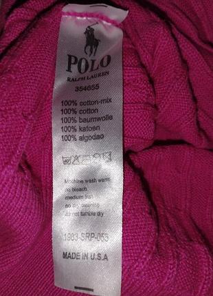 Свитер от polo ralph lauren made in u,s, a 💛 5