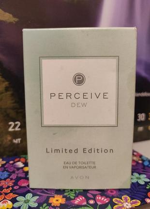 Парфумована вода perceive dew avon жіноча 30 мл