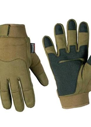 Рукавички тактичні, зимові — олива "mil-tec" німеччина — xl