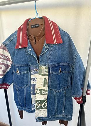 Джинсова куртка vintage stories