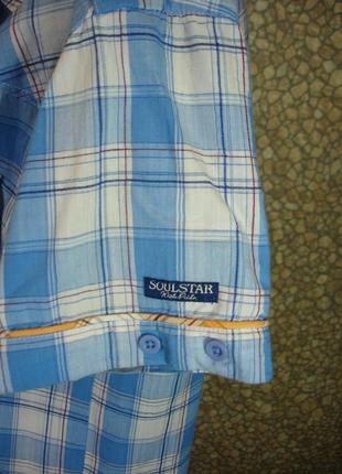 Рубашка с коротким рукавом  "soulstar"   46-48 р4 фото