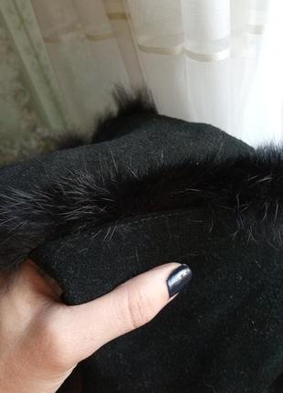 Женские сапоги из натуральной замши и меха 🖤5 фото