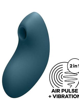 Вакуумный вибратор satisfyer vulva lover 2 blue