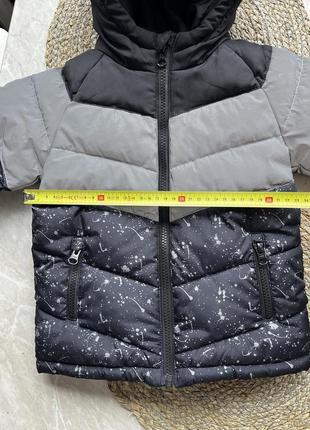 Куртка зимняя светоотражающими элеменами 1,5-2 года10 фото