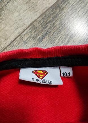 Свитшот, свитер, кофта, superman, р. 92, 2 года3 фото