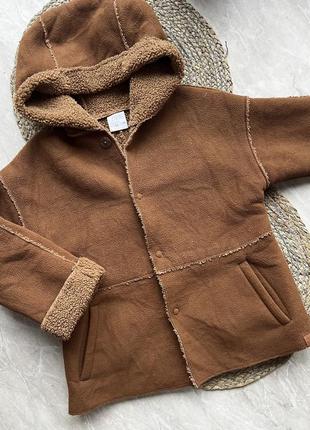 Дубленка куртка zara 4-5 лет