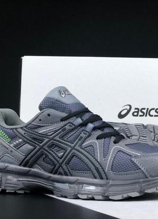 Женские кроссовки asics gel kahana 8 сеточка серые