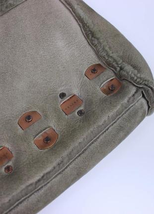 Celine оригинальная женская сумка шерсть и натуральный мех8 фото