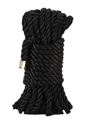 Роскошная веревка для шибари zalo bondage rope black