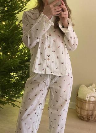 Женская хлопковая пижама6 фото