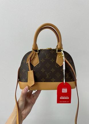 Жіноча сумка louis vuitton alma monogram canvas