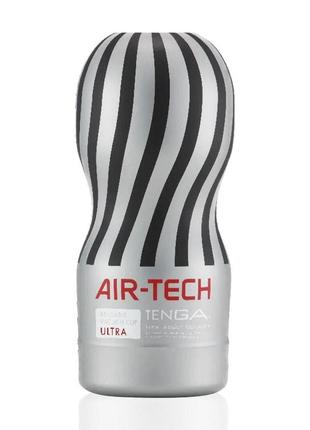 Мастурбатор tenga air-tech ultra size, вища аеростимуляція та всмоктувальний ефект