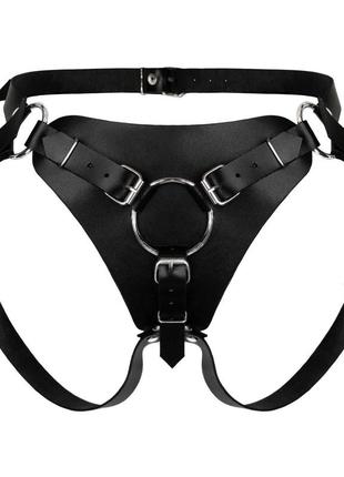 Трусы для страпона feral feelings strap-on harness black, black