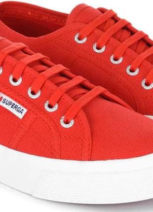 Кеды superga 2730 cotu красные 35.5 eu3 фото