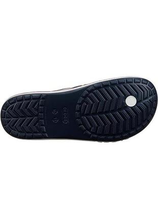 Вьетнамки crocs unisex темно-синие 48/49 eu4 фото