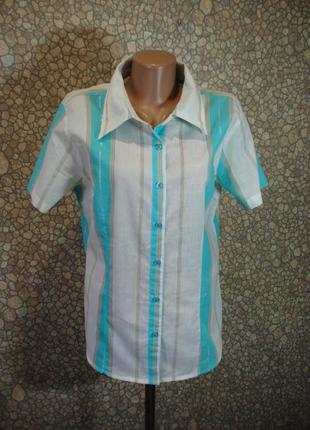 Рубашка с коротким рукавом "authentic..." 48-50 р