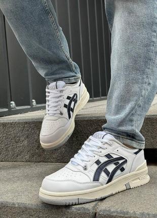 Мужские кроссовки asics ex89 white grand shark1 фото