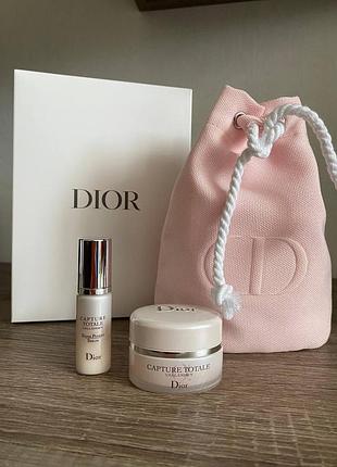 Набор ухода за лицом dior capture totale