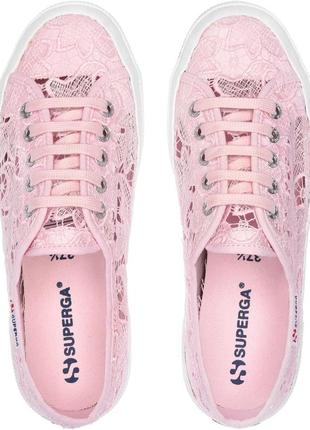 Кеды superga 2750 makramew розовые 35 eu3 фото