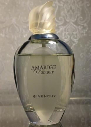 Givenchy amarige d`amour edt винтаж 100мл.1 фото