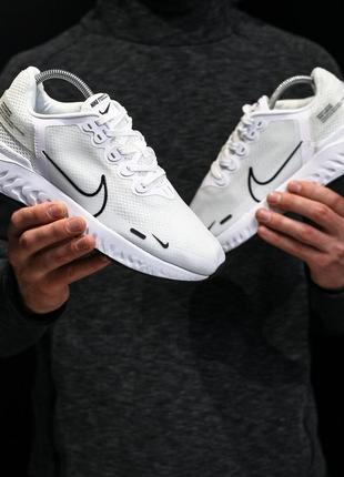 Кроссовки мужские nike legend react 3, белые (найк легенд реакт, найки, кросівки)4 фото