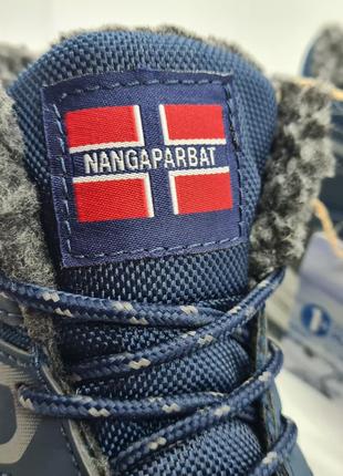 Теплые зимние новые подростковые оригинальные ботинки известного немецкого бренда nangaparbat. остались только 37 и 39 размер4 фото