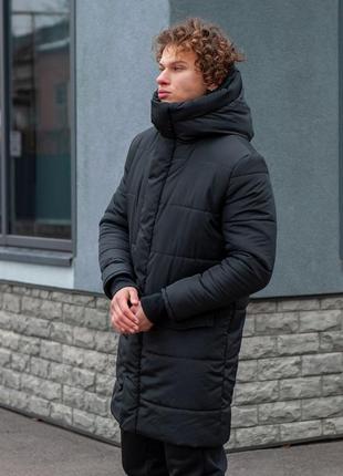 Шикарна зимова чоловіча куртка "parka long 2023".4 фото