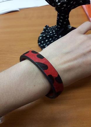 Браслет з хутром поні