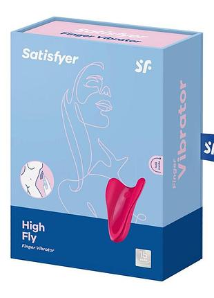 Вибратор на палец satisfyer high fly red 6