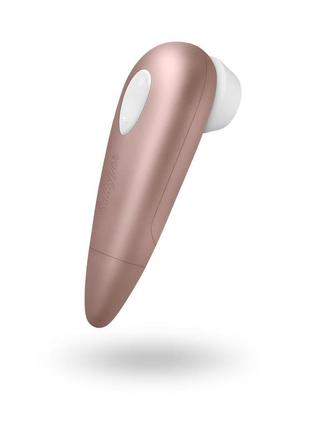 Вакуумный клиторальный стимулятор satisfyer number one, на батарейках