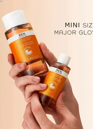 Тоник для лица ren clean skincare ready steady glow day aha toner